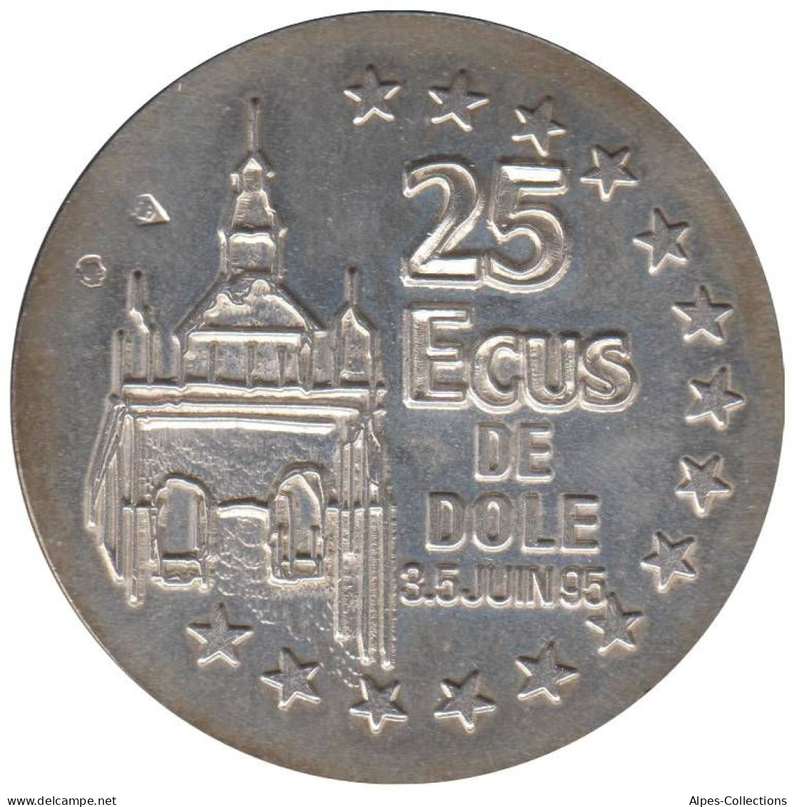 DOLE - EU0250.2 - 25 EURO DES VILLES - Réf: NR - 1997 - Euro Van De Steden