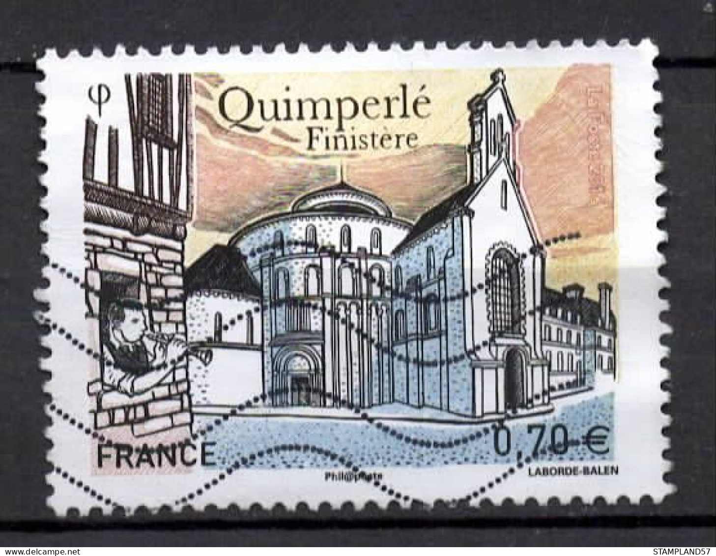 FRANCE 2016 - Timbre - Ville De Qimperlé Oblitéré - Oblitérés