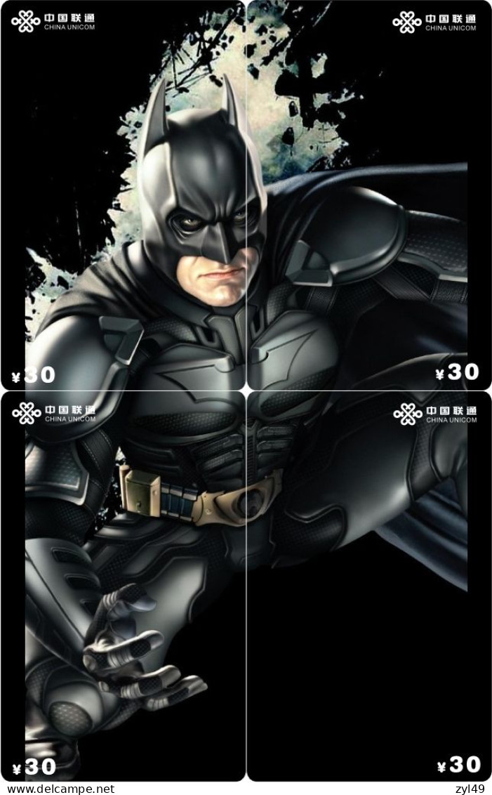 M13022 China Phone Cards Batman Puzzle 100pcs - Cine