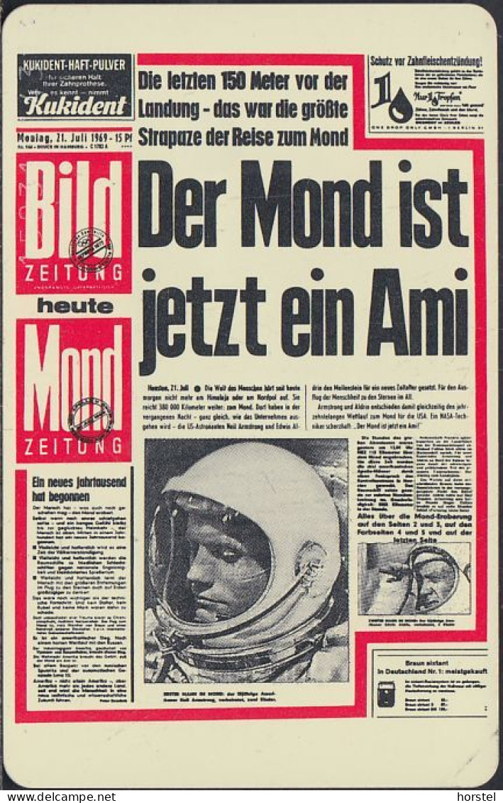 GERMANY  O518/95 Bild Zeitung - Edition No.2 Astronaut - Mint - O-Series: Kundenserie Vom Sammlerservice Ausgeschlossen