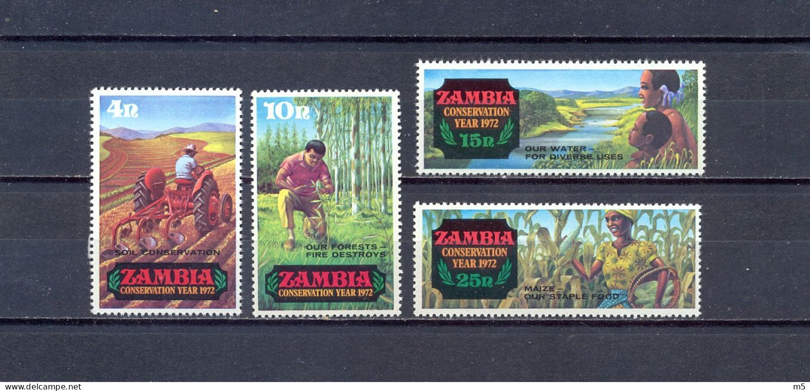ZAMBIA - MNH - SAVE THE NATURE -  MI.NO.81/4 - CV = 7,5 € - Zambia (1965-...)