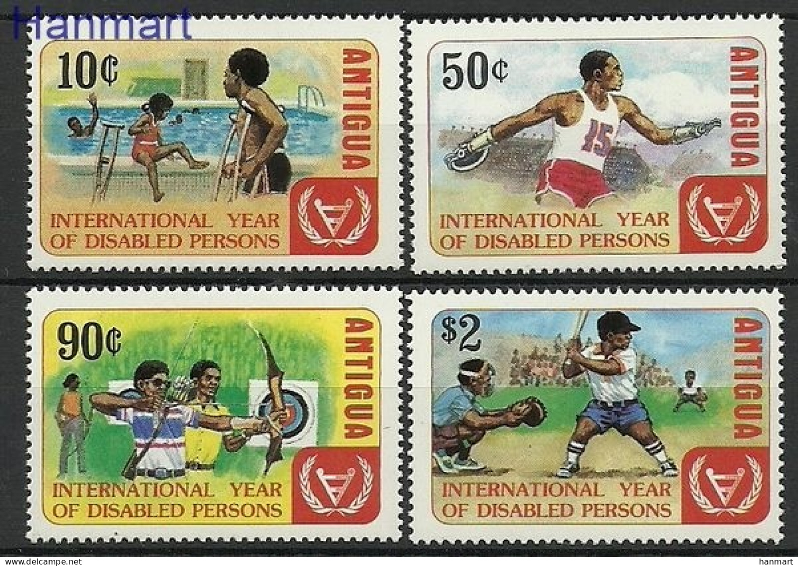 Antigua And Barbuda 1981 Mi 654-657 MNH  (ZS2 ANB654-657) - Médecine