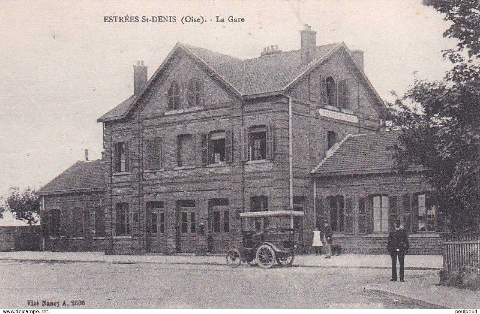 La Gare : Vue Extérieure - Estrees Saint Denis