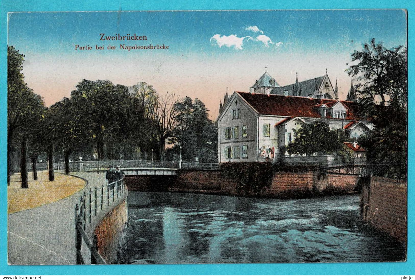 * Zweibrücken - Zweibruecken (Rheinland Pfalz - Deutschland) * Partie Bei Der Napoleonsbrucke, Couleur, Pont, Bridge - Zweibrücken