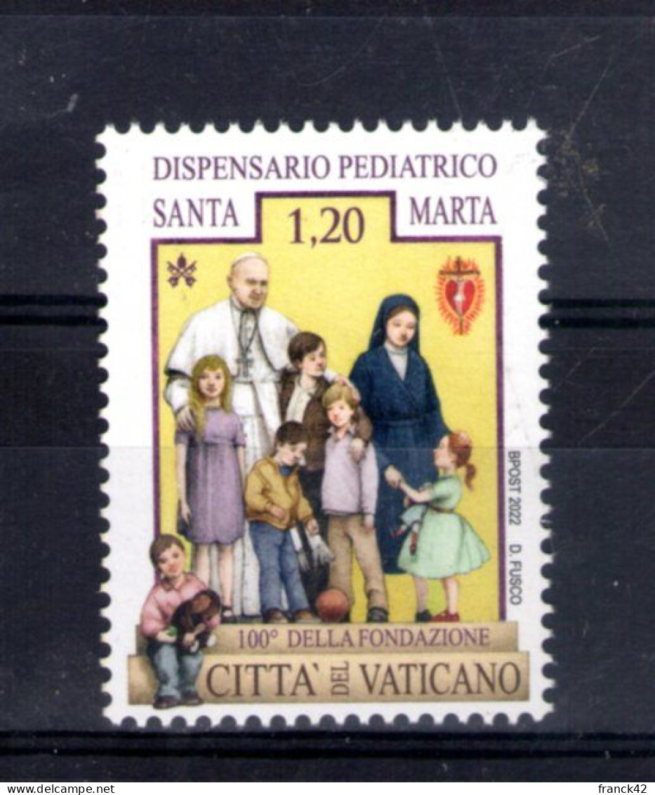 Vatican. Dispensaire Pédiatrique Santa Marta. 2022 - Unused Stamps