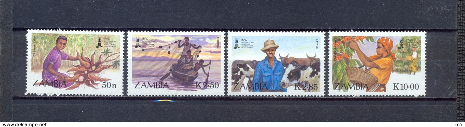 ZAMBIA - MNH - FIDA -  MI.NO.444/7 - CV = 5,5 € - Zambia (1965-...)