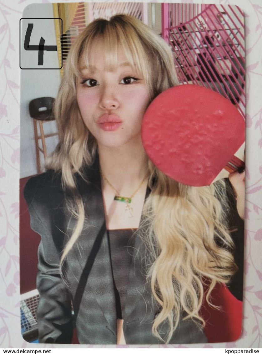 Photocard K POP Au Choix  TWICE Ready To Be Chaeyoung - Varia