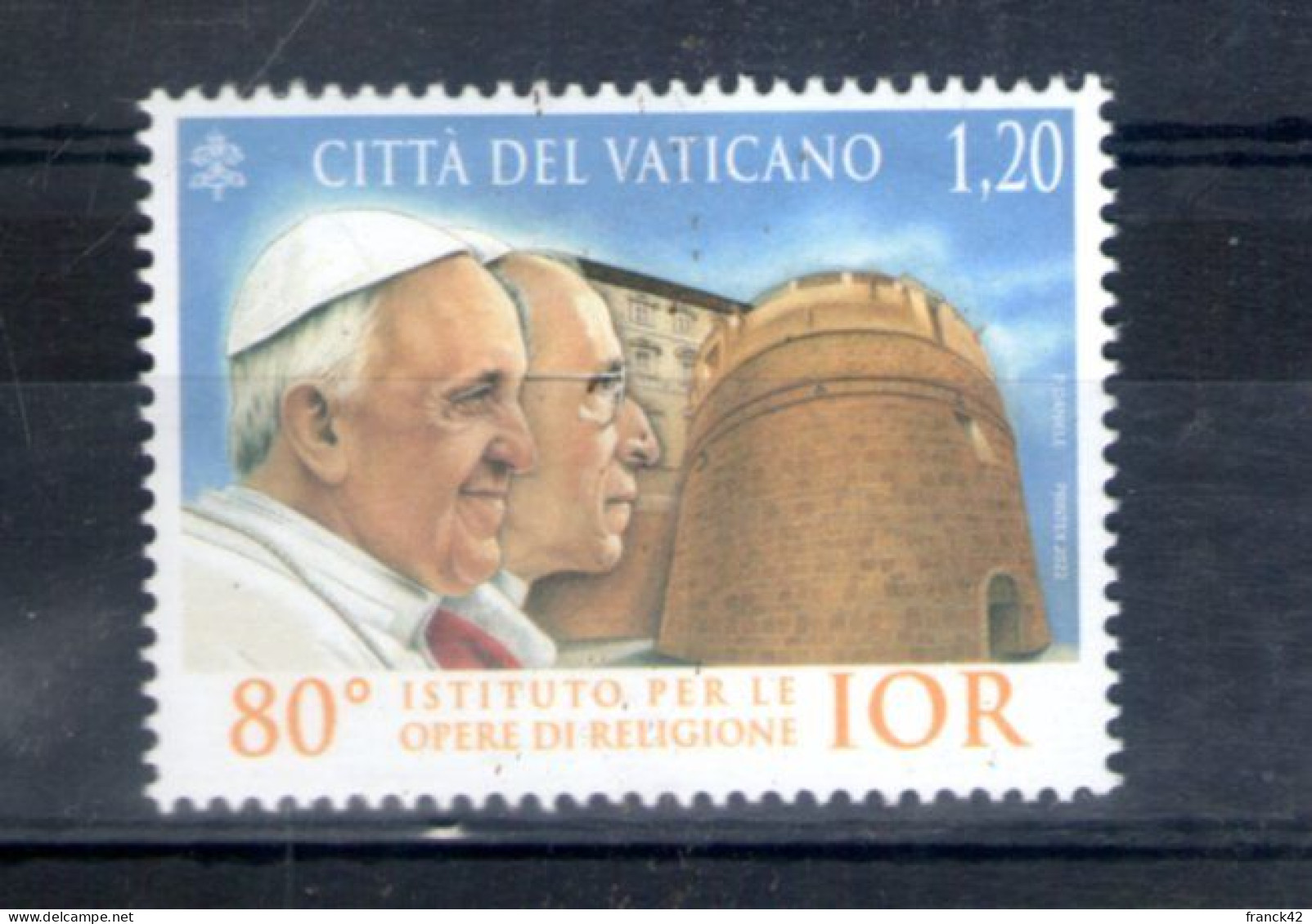 Vatican. Institut Pour L'oeuvre De Religion. 2022 - Unused Stamps