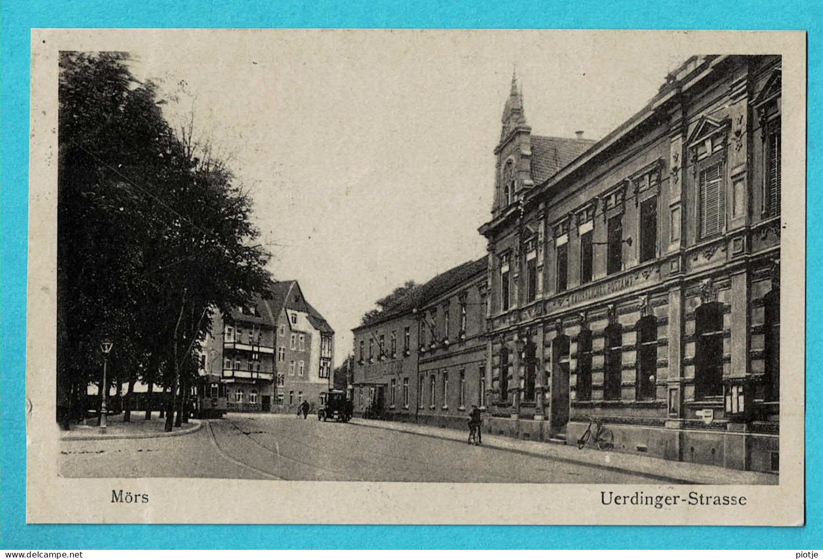 * Mörs - Moers (Nordrhein Westfalen - Deutschland) * (m. 416) Uerdinger Strasse, Tram, Vicinal, Old, Rare - Moers