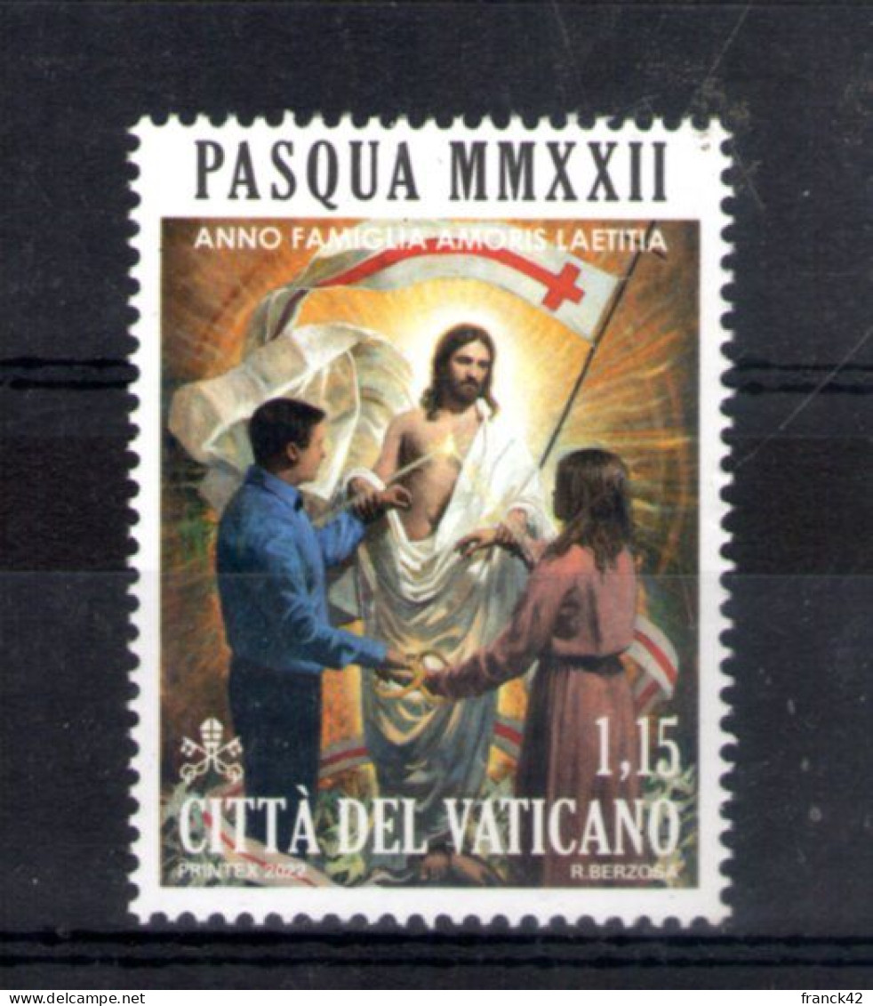 Vatican. Paques. 2022 - Unused Stamps