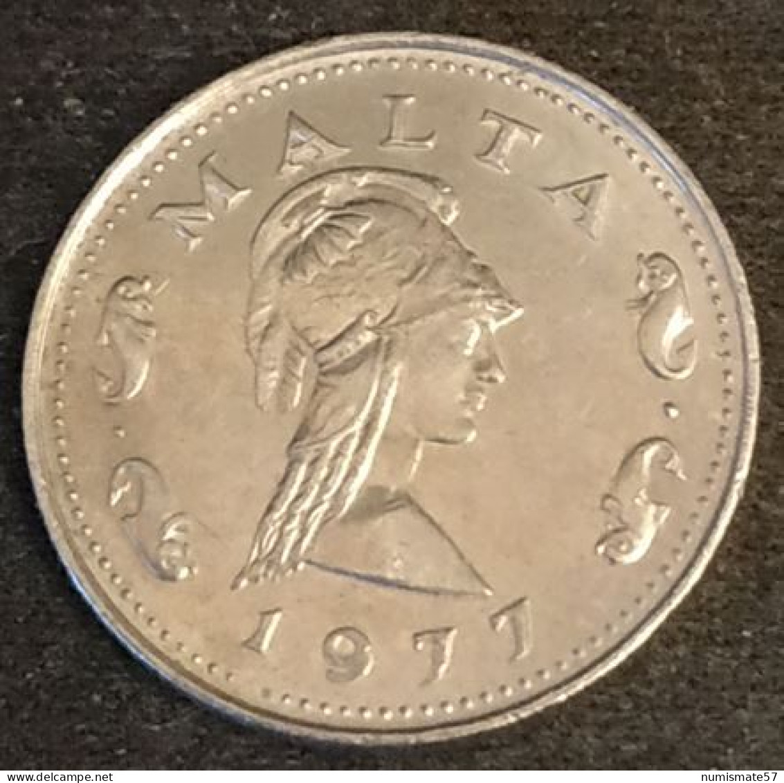 MALTE - MALTA - 2 CENTS 1977 - KM 9 - Malte