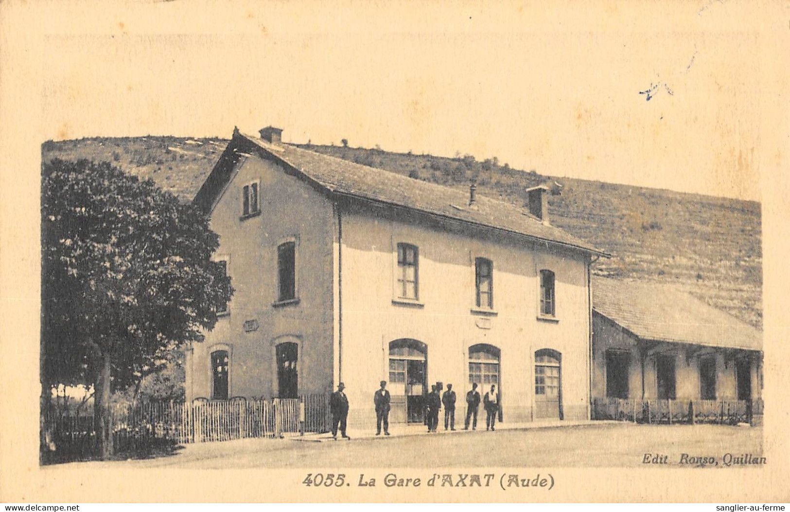 CPA 11 LA GARE D'AXAT - Axat