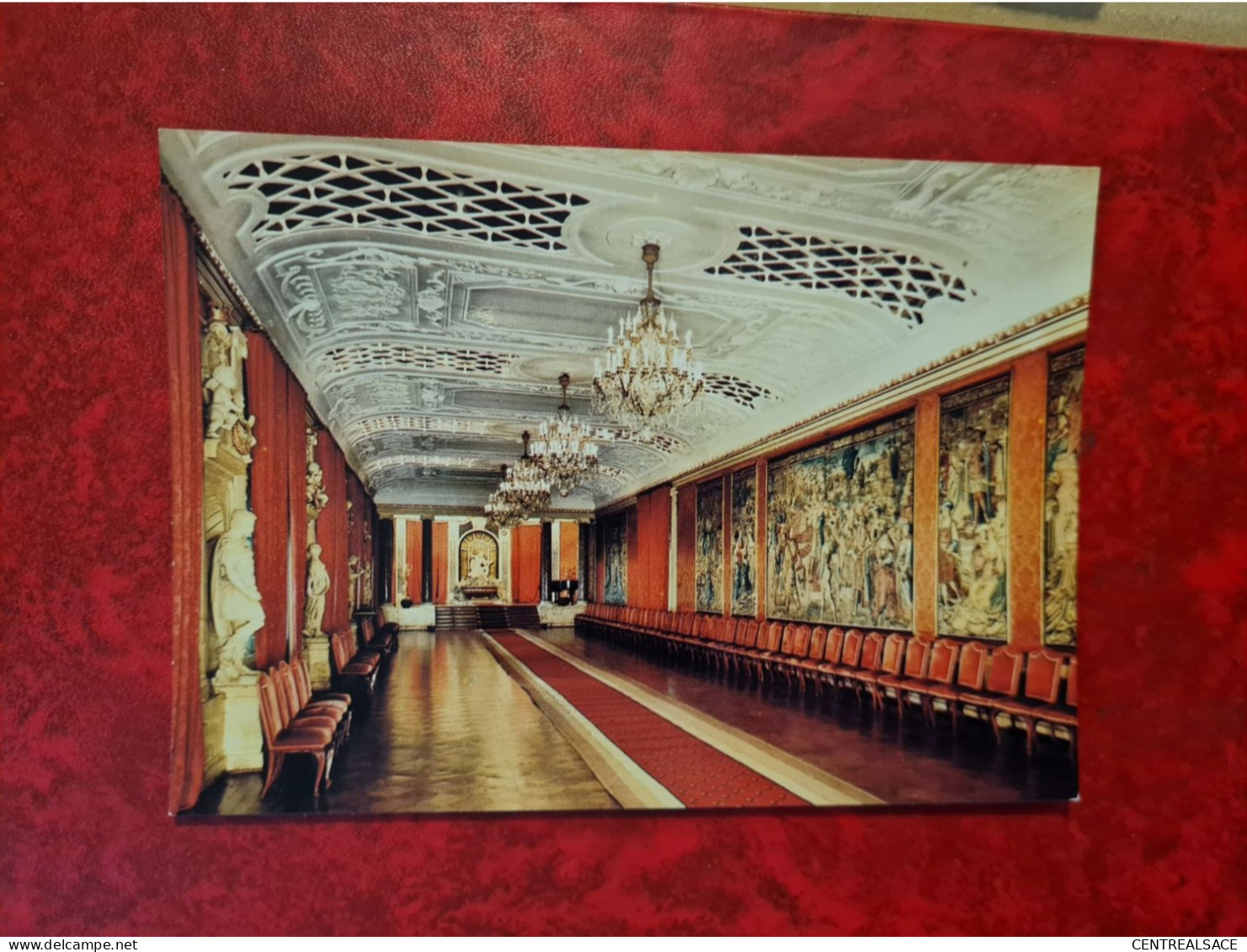 Carte SIGMARINGEN SCHLOSS DES FURSTEN VON HOHENZOLLERN PORTUGLESISCHER SAAL - Sigmaringen