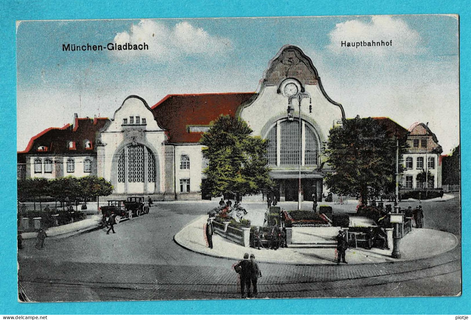 * Mönchengladbach (Nordrhein Westfalen - Deutschland) * (Kosmos Halberstadt, Nr 9574) Hauptbahnhof, La Gare, Couleur - Moenchengladbach