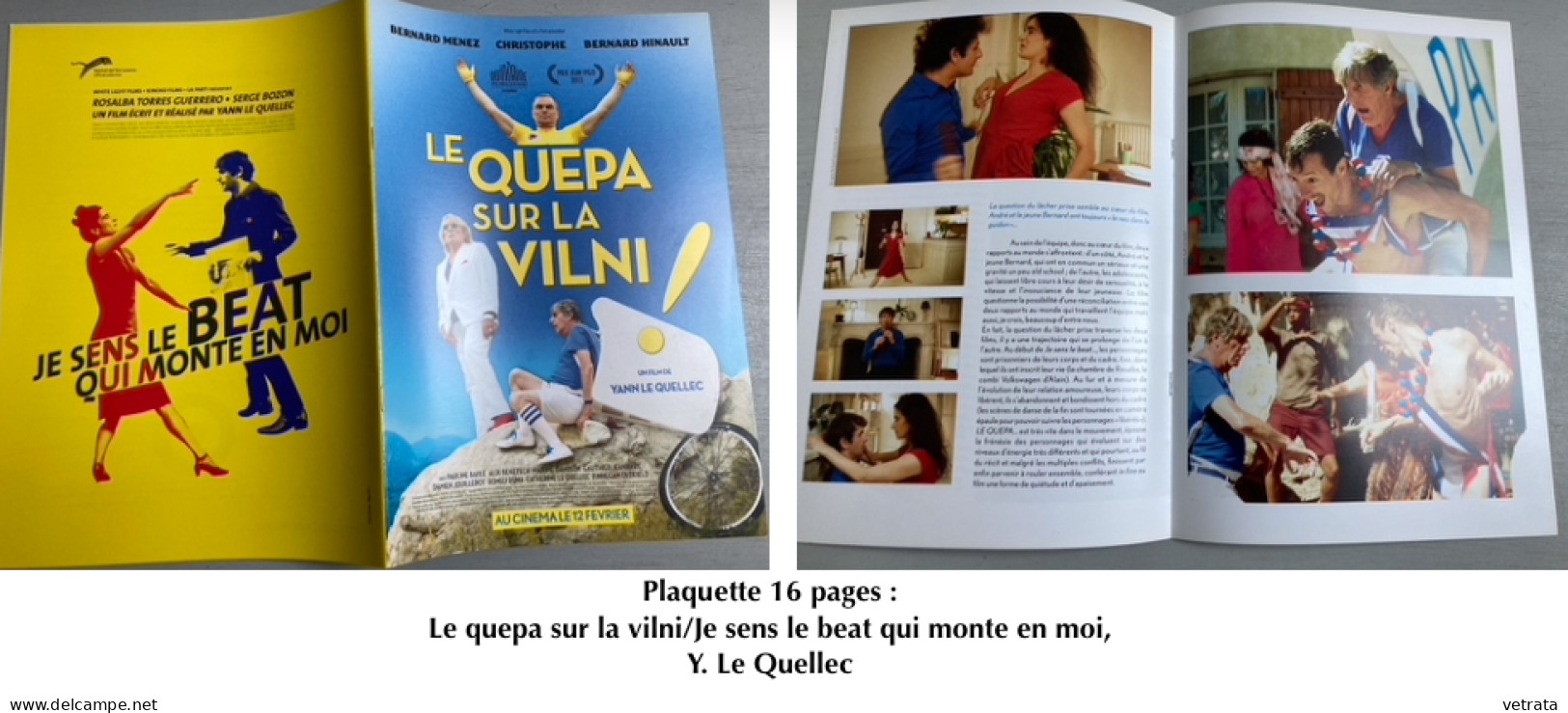 Cinéma/Présentation De Films : 7 Plaquettes 4 Pages--1 Plaquette 16 Pages - 2 Prospectus 1 Feuillet - Sonstige & Ohne Zuordnung