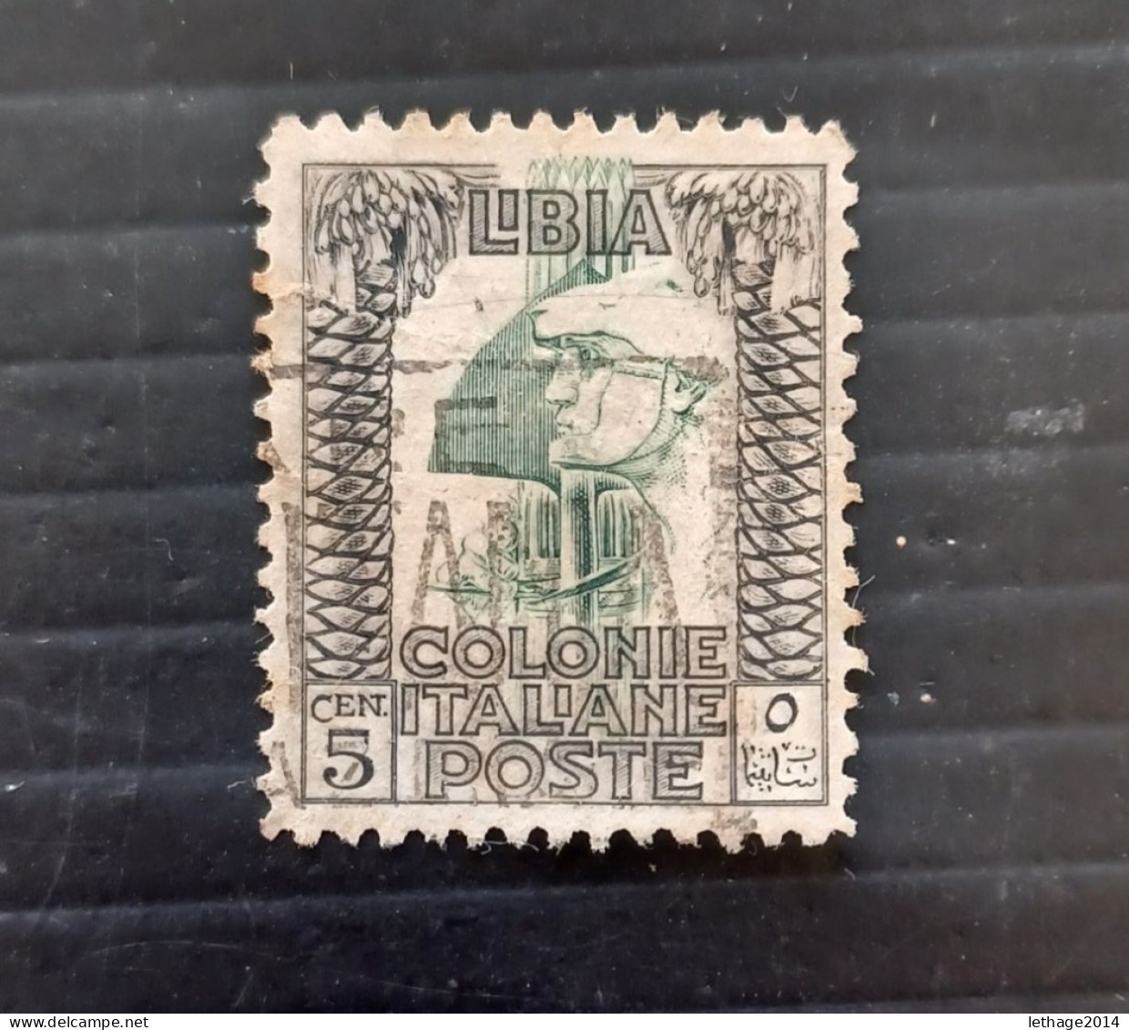REGNO D ITALIA COLONIE LIBIA 1926 SERIE PITTORICA CAT SASS. N 60  ---- GIULY - Libye