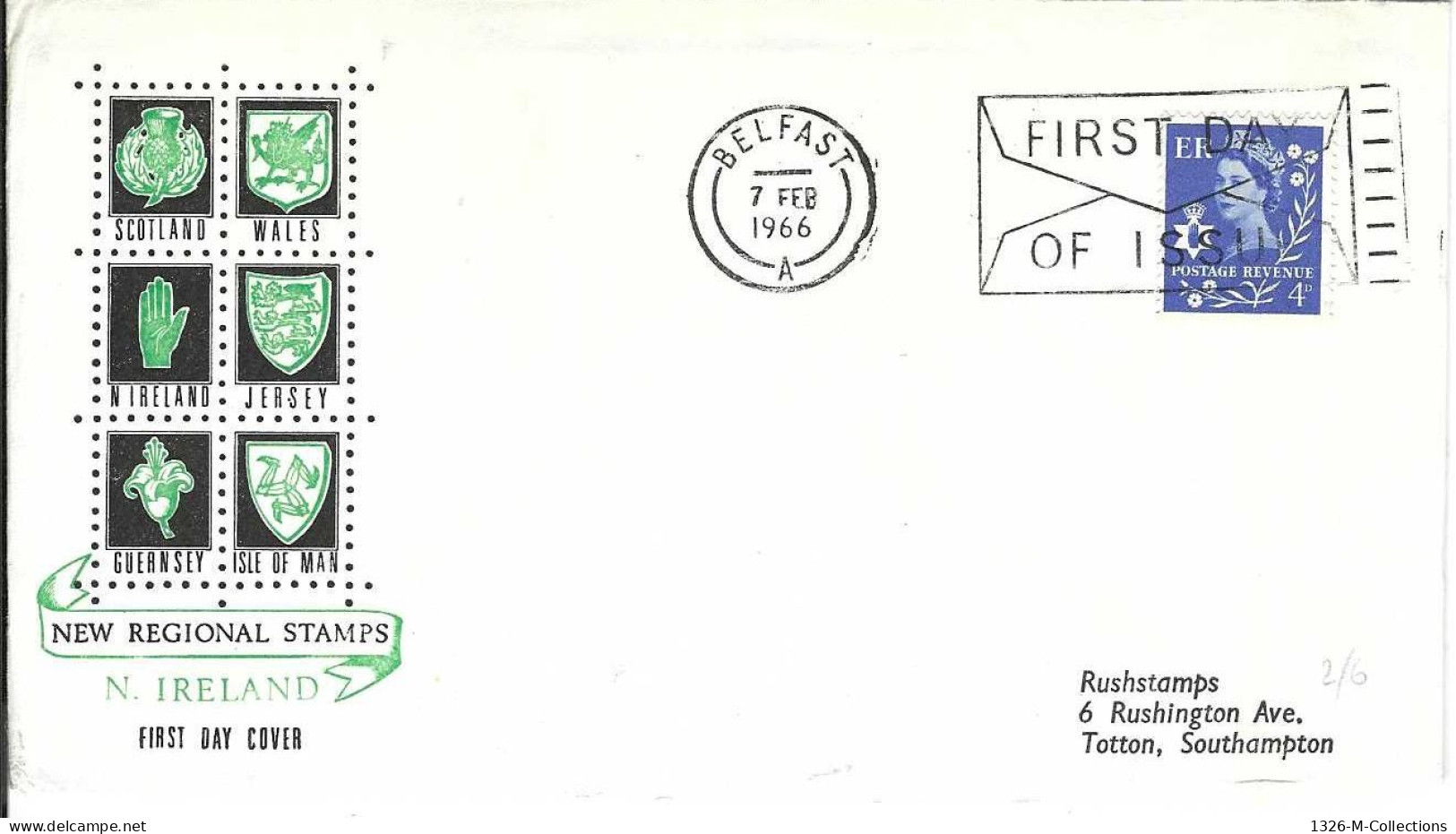 T- Envellope GRANDE BRETAGNE 1e Jour N° 425 Y & T - 1952-1971 Pre-Decimal Issues