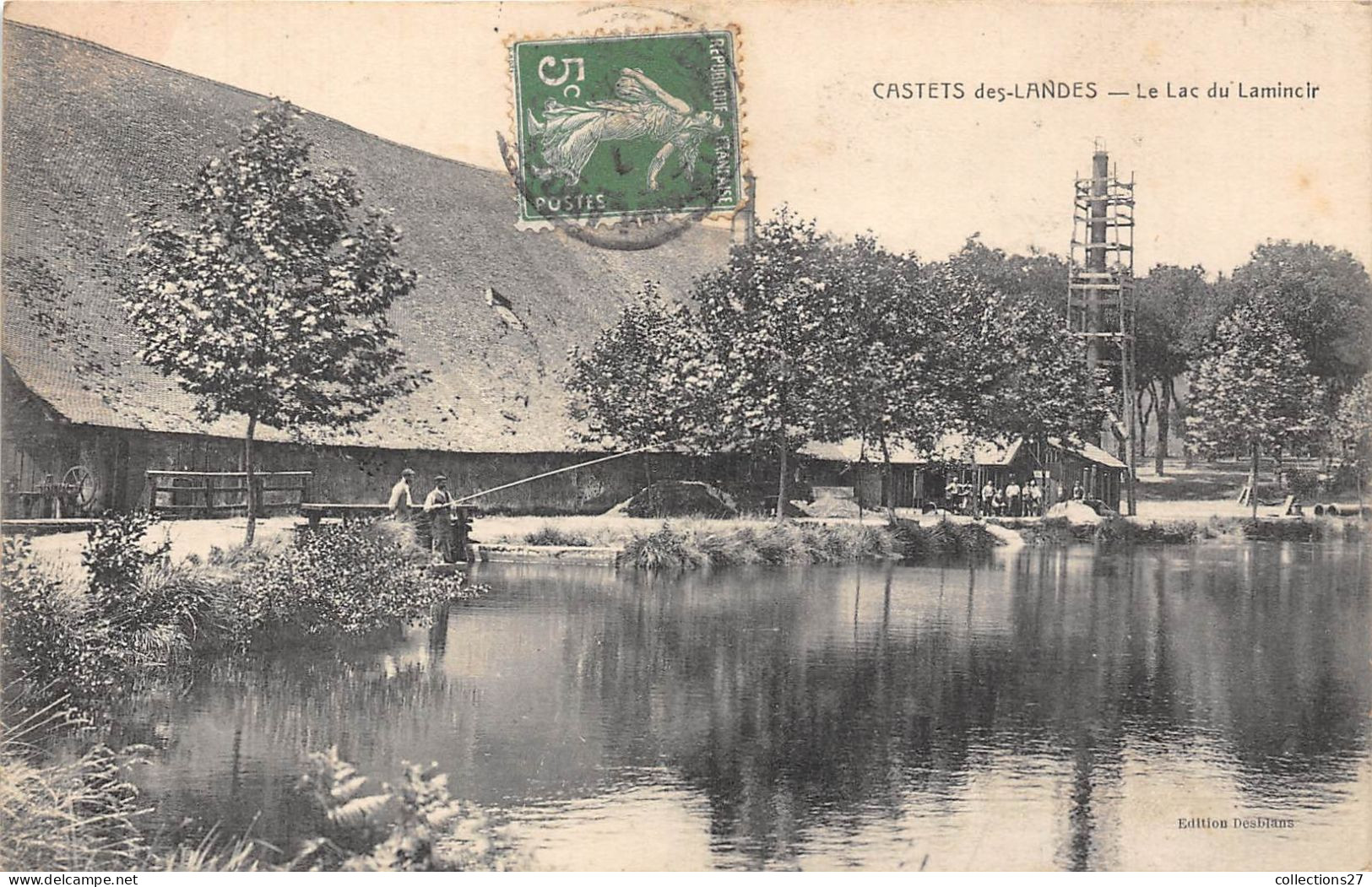 40-CASTETS-DES-LANDES- LE LAC DU MAMINOIR - Castets