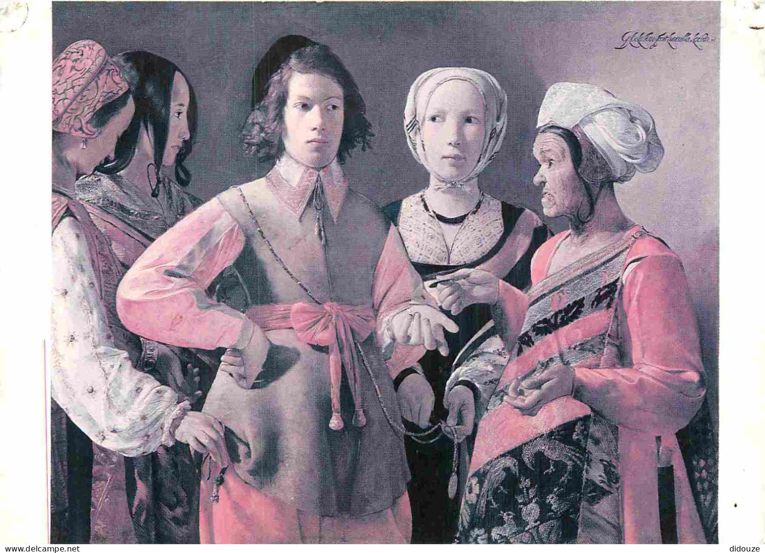 Art - Peinture - Georges De La Tour - La Diseuse De Bonne Aventure - New-York Metropolitan Museum - CPM - Voir Scans Rec - Pintura & Cuadros