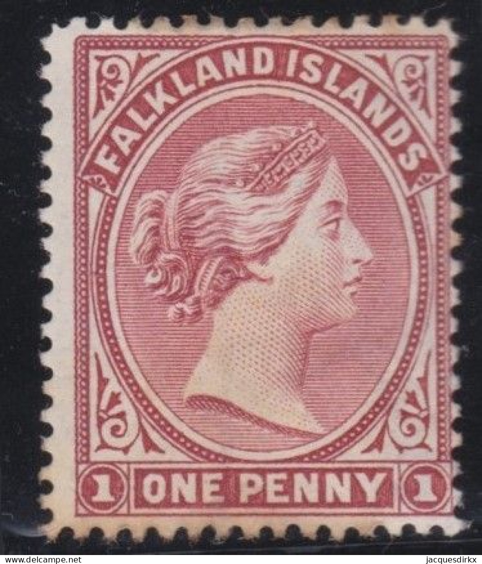 Falkland  Islands    .   SG    .  7  (2 Scans)    .  Minor Stain At Gumside     .   *      .     Mint Hinged - Other & Unclassified