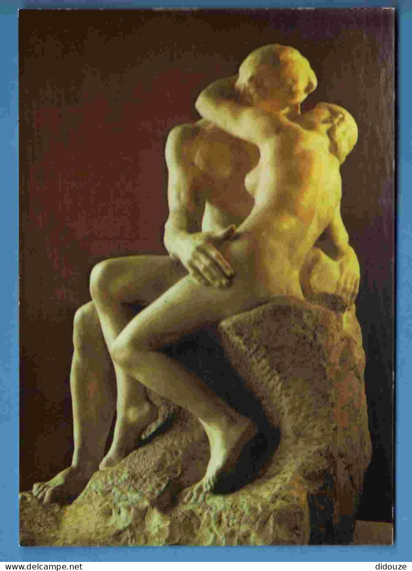 Art - Sculpture - Auguste Rodin - Le Baiser - Carte Vierge - Sculptures