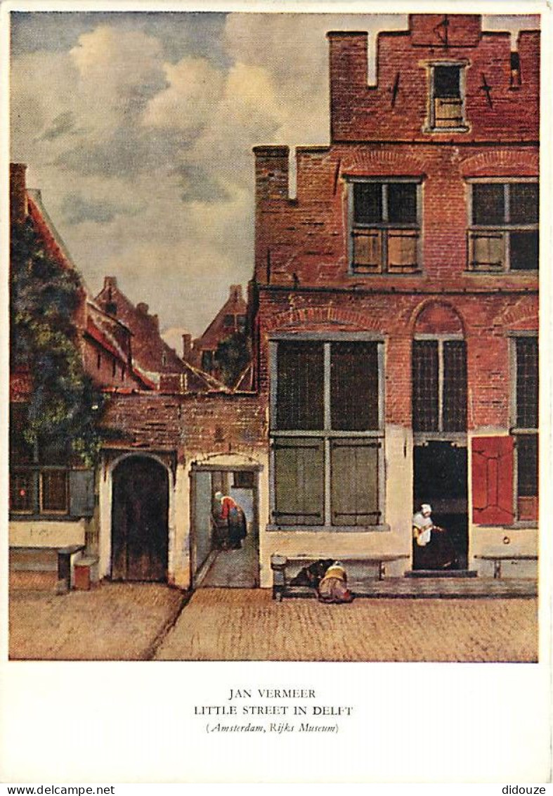 Art - Peinture - Johannes Vermeer - CPM - Voir Scans Recto-Verso - Malerei & Gemälde