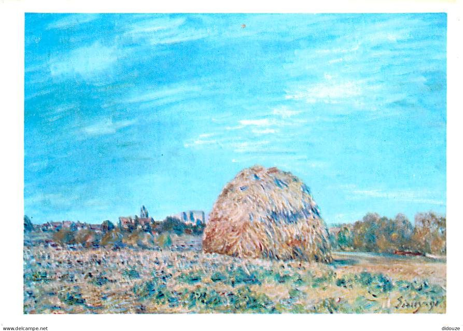 Art - Peinture - Alfred Sisley - CPM - Voir Scans Recto-Verso - Malerei & Gemälde