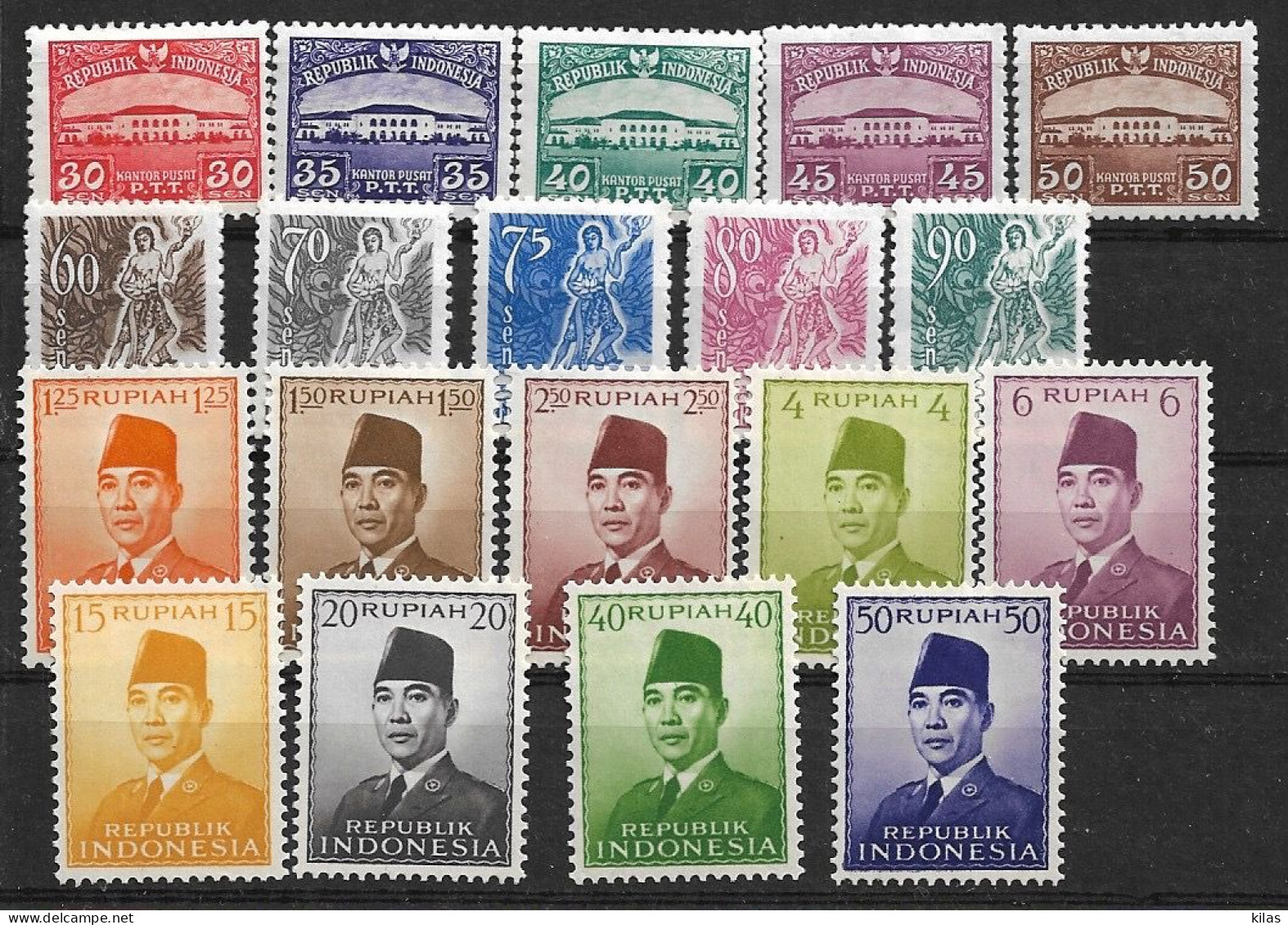 INDONESIA 1953 President Sukarno MH - Indonesia