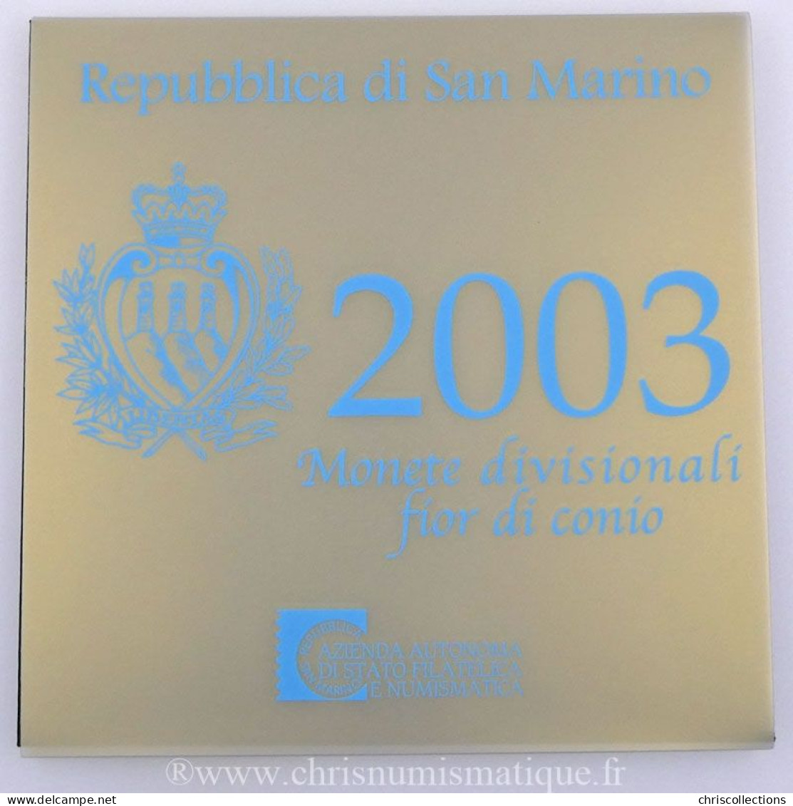Euro, Saint Marin , Coffret Brillant Universel 2003 - San Marino