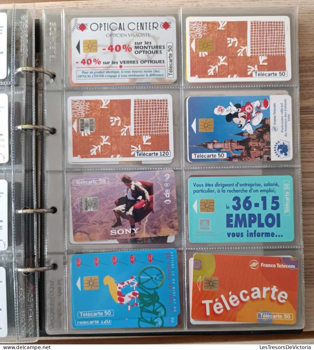 Album De 168 Télécartes Diverses 1995 - 1996 - 1997 - Colecciones
