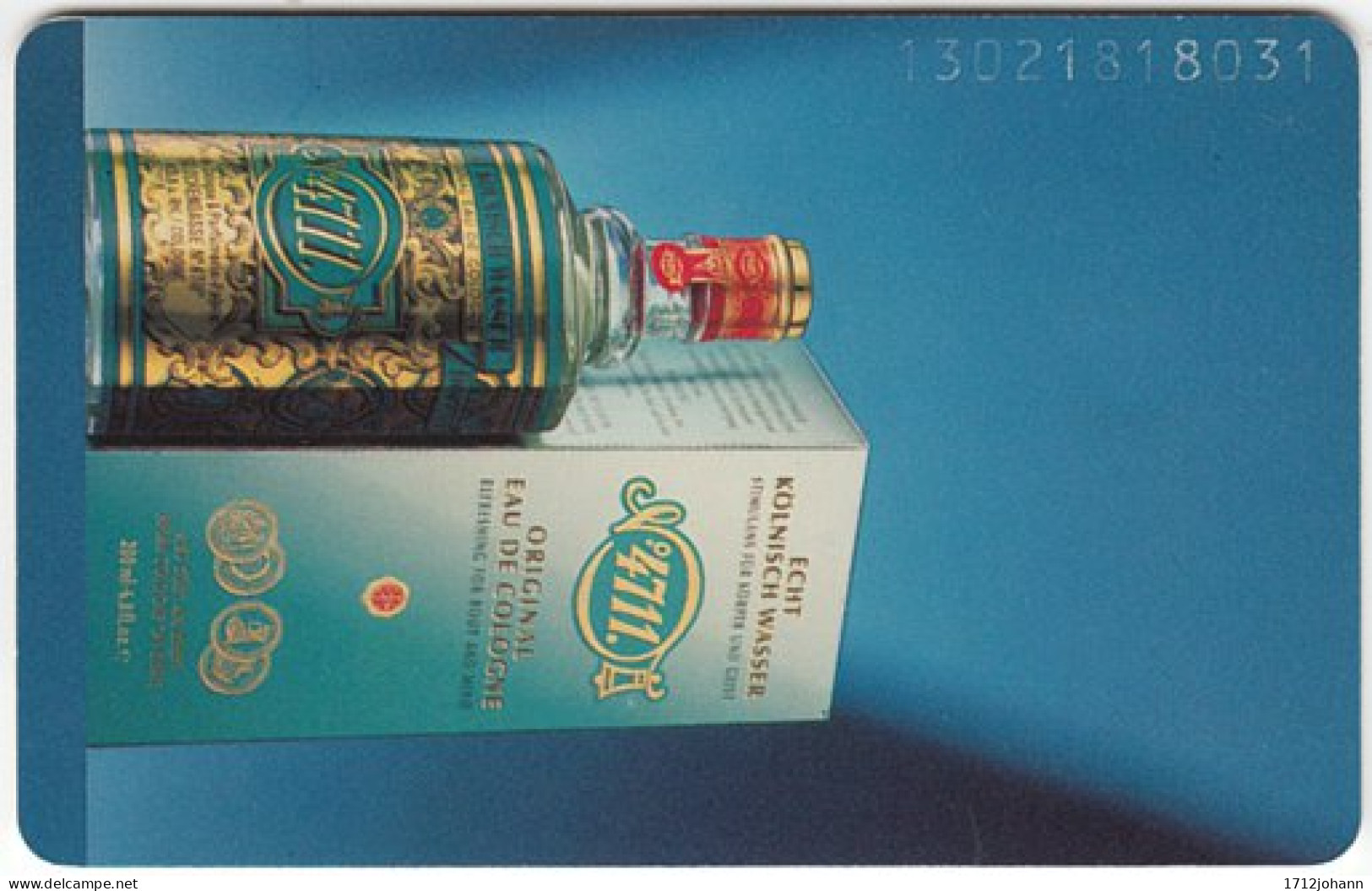 GERMANY S-Serie B-102 - Advertising, Body Care, Parfum (1302) - Used - S-Series: Schalterserie Mit Fremdfirmenreklame