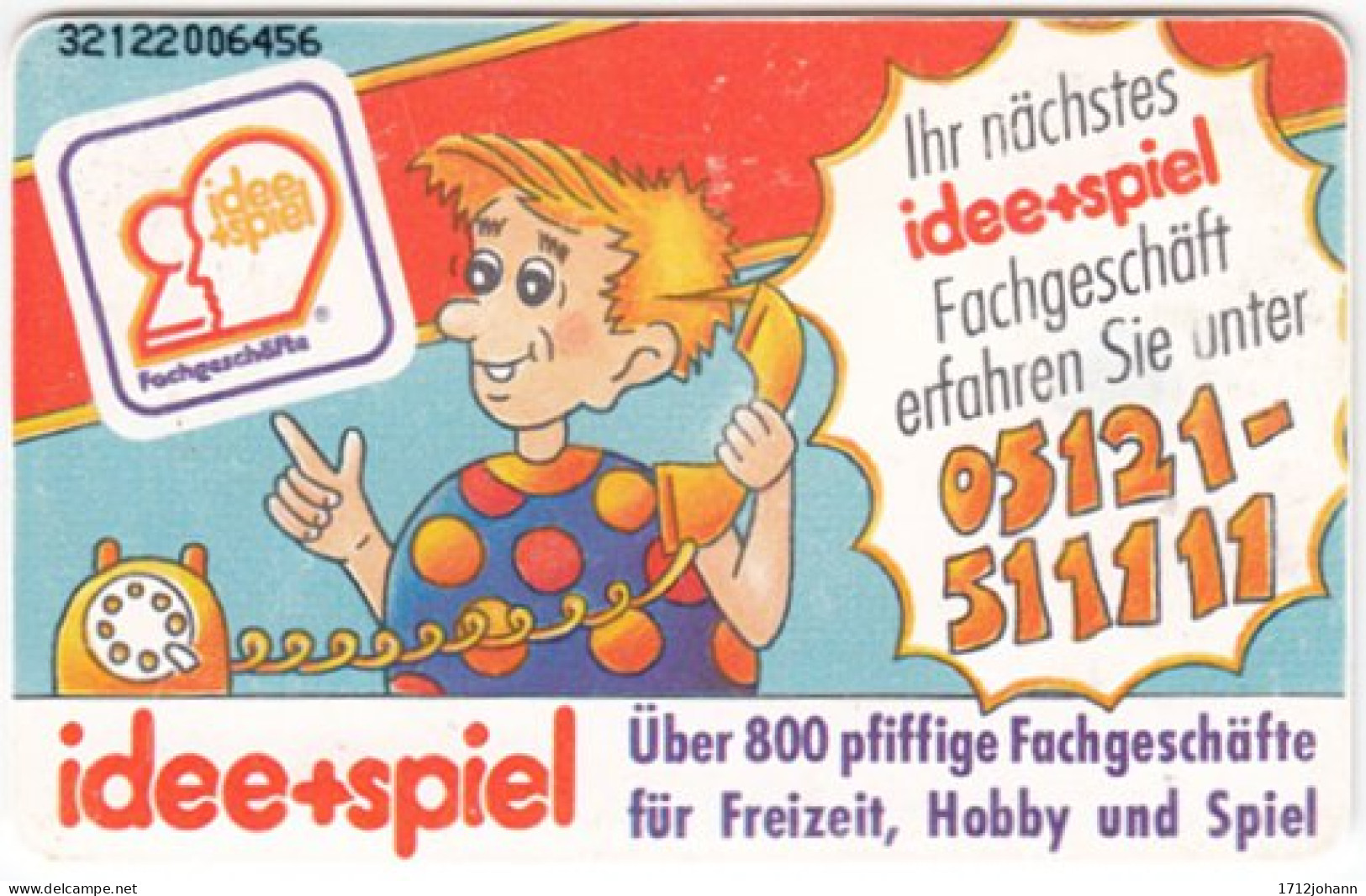 GERMANY S-Serie B-166 - Cartoon (3212) - Used - S-Series: Schalterserie Mit Fremdfirmenreklame
