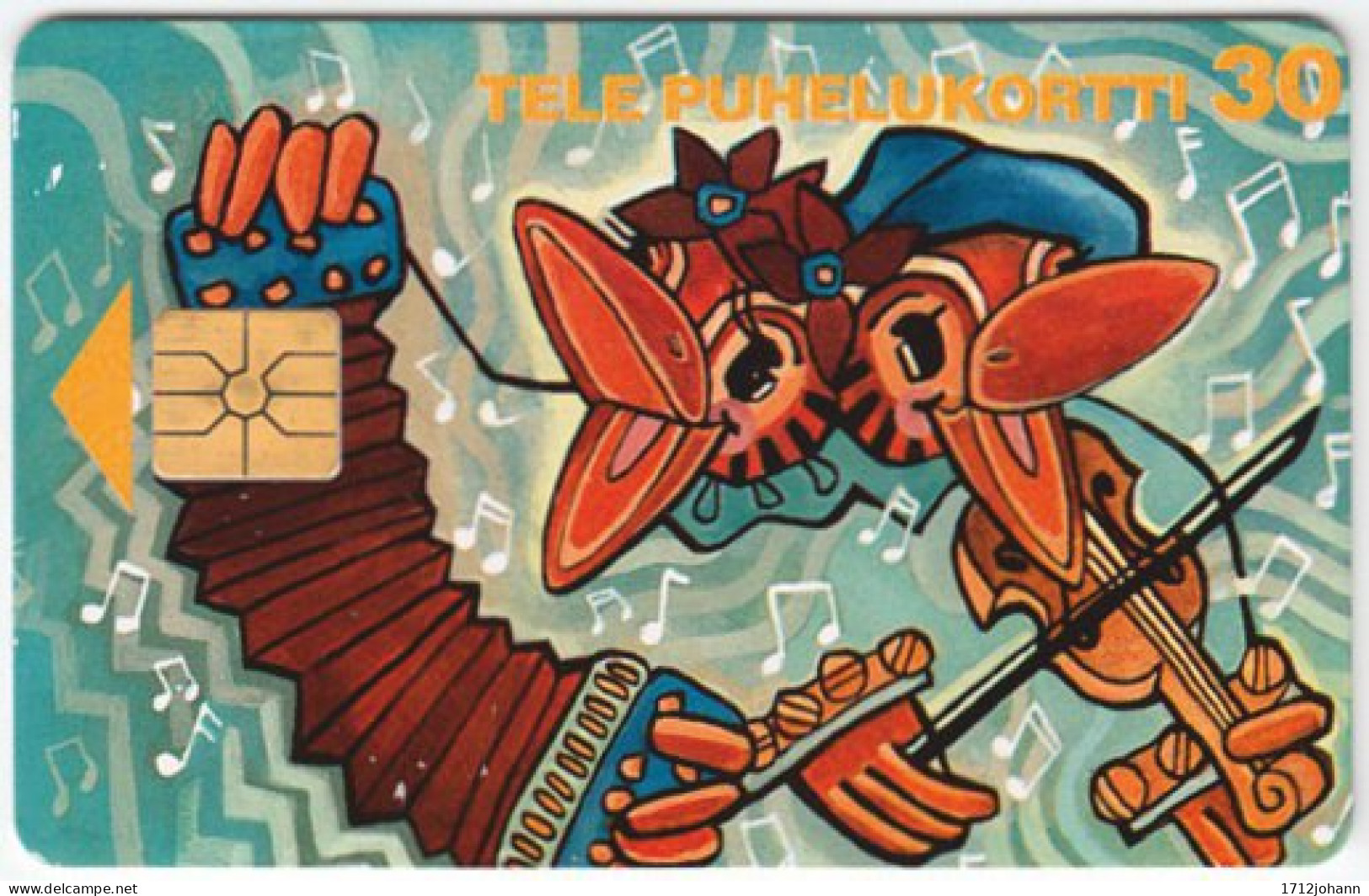 FINLAND A-389 Chip Tele - Event, Music Festival - Used - Finnland