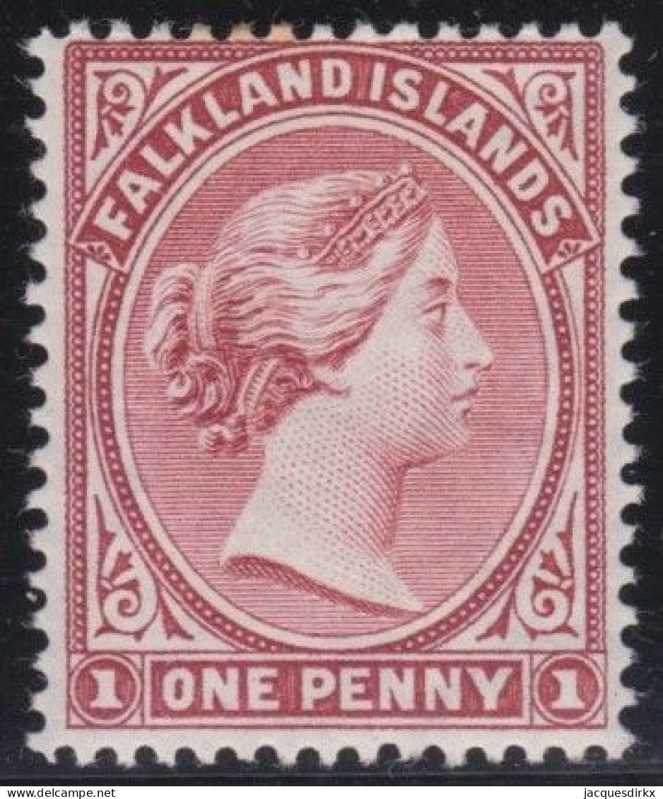Falkland  Islands    .   SG    .  23         .   *      .     Mint Hinged - Other & Unclassified