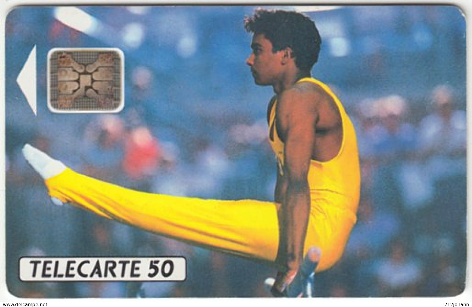 FRANCE C-081 Chip Telecom - Sport, Gymnastics - Nr 39004 - Used - 1992