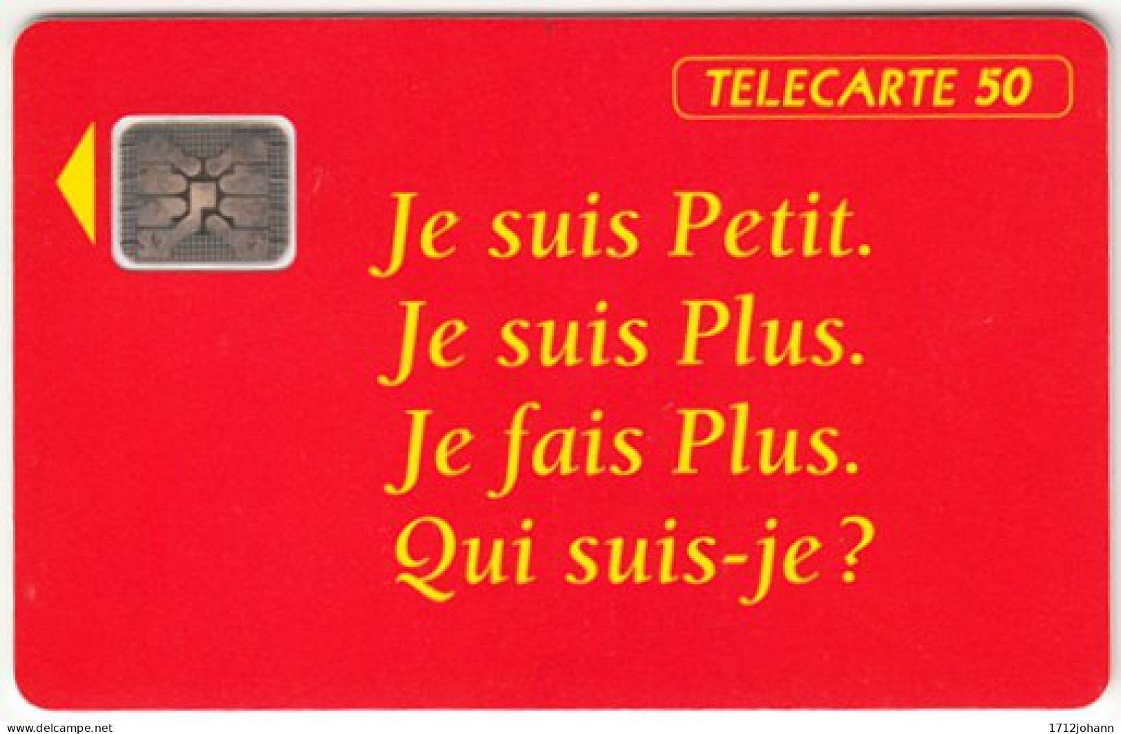 FRANCE C-107 Chip Telecom - Nr 44298 - Used - 1992