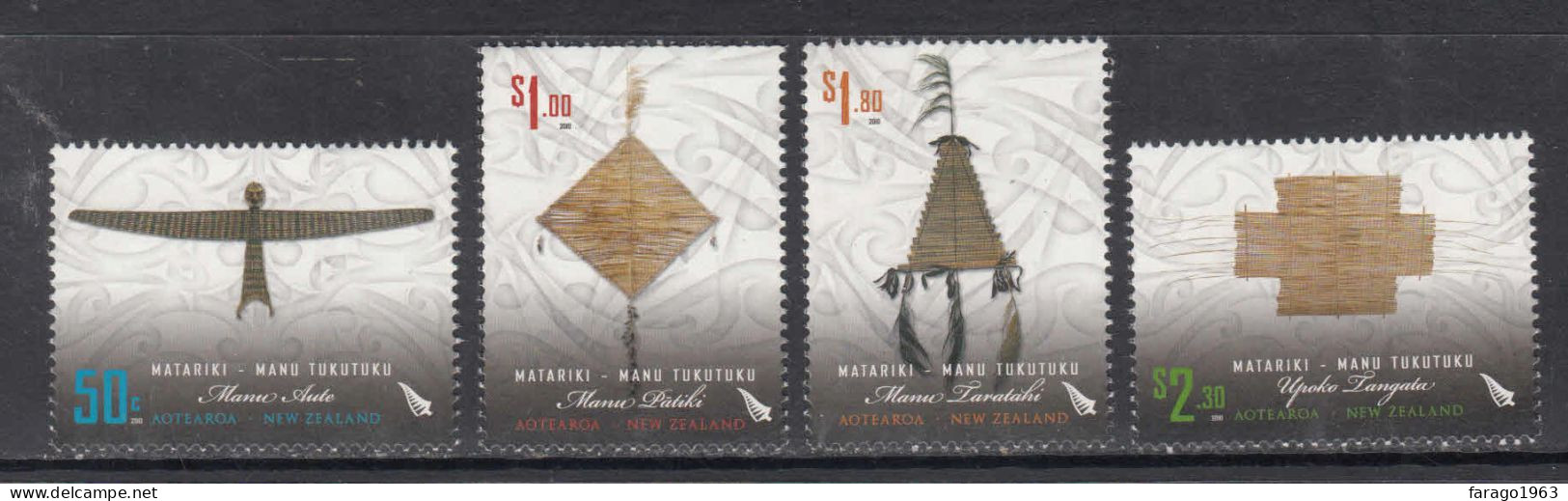 2010 New Zealand Matariki Complete Set Of 4 MNH @ BELOW FACE VALUE - Unused Stamps