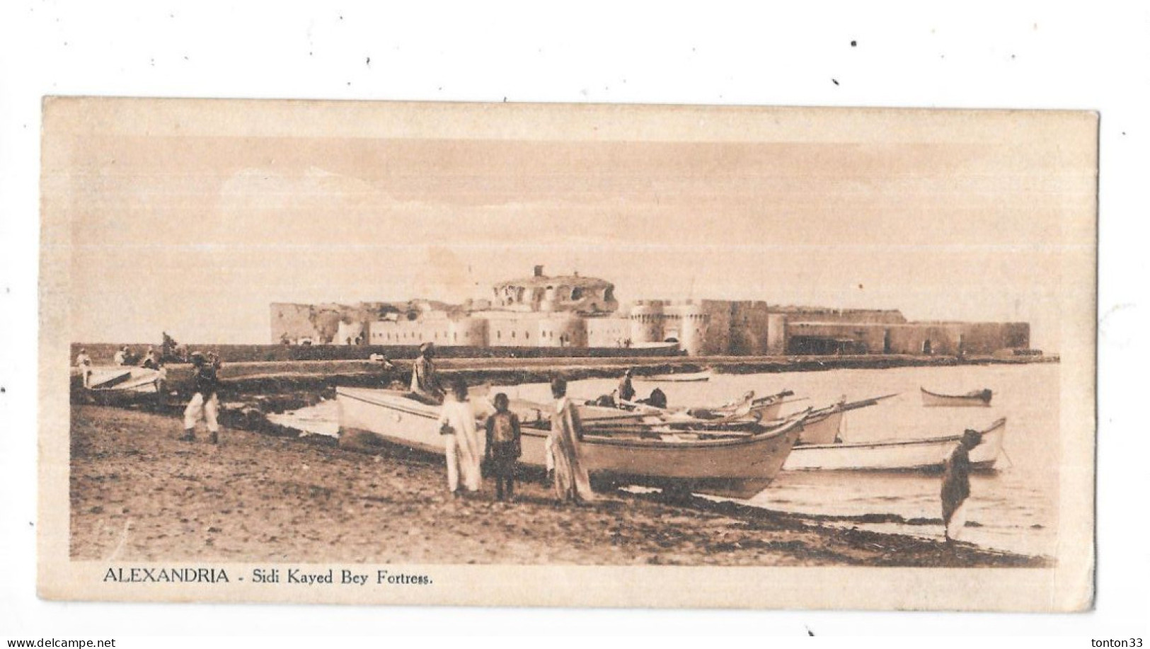 ALEXANDRIA - EGYPTE -  Sidi Kayed Bey Fortress - Carte 14 Cm X 6.5 Cm   - TOUL 4 - - Alexandria