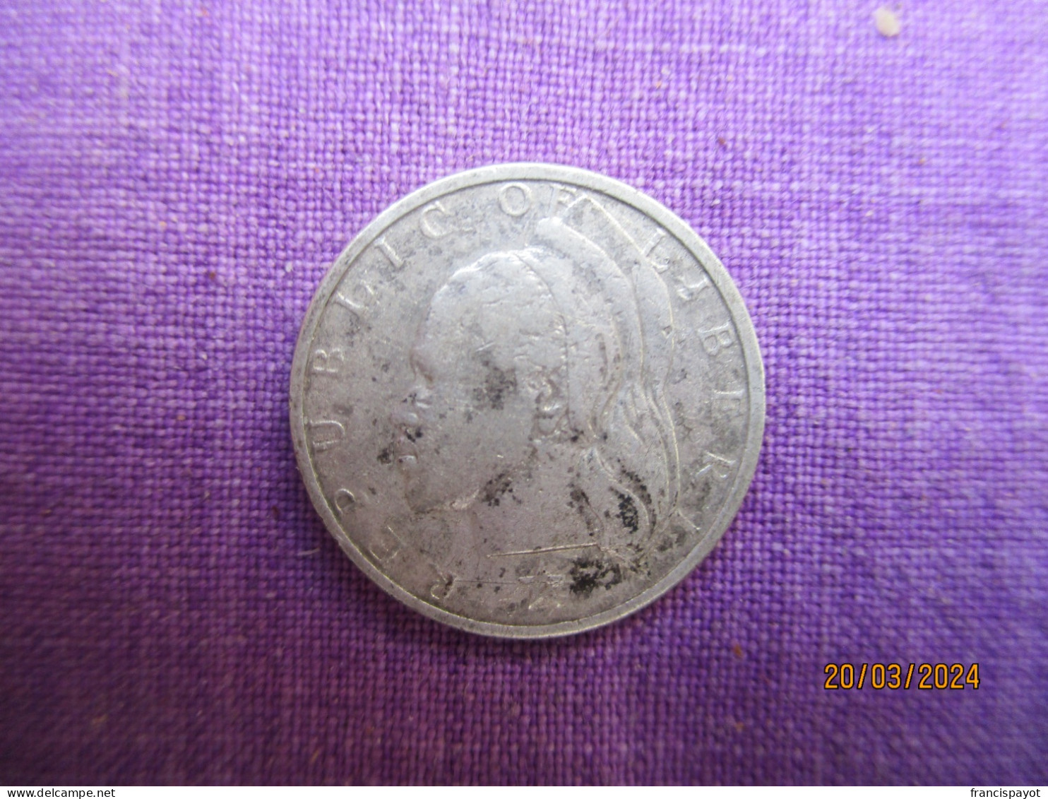Liberia 10 Cents 1960 (silver) - Liberia