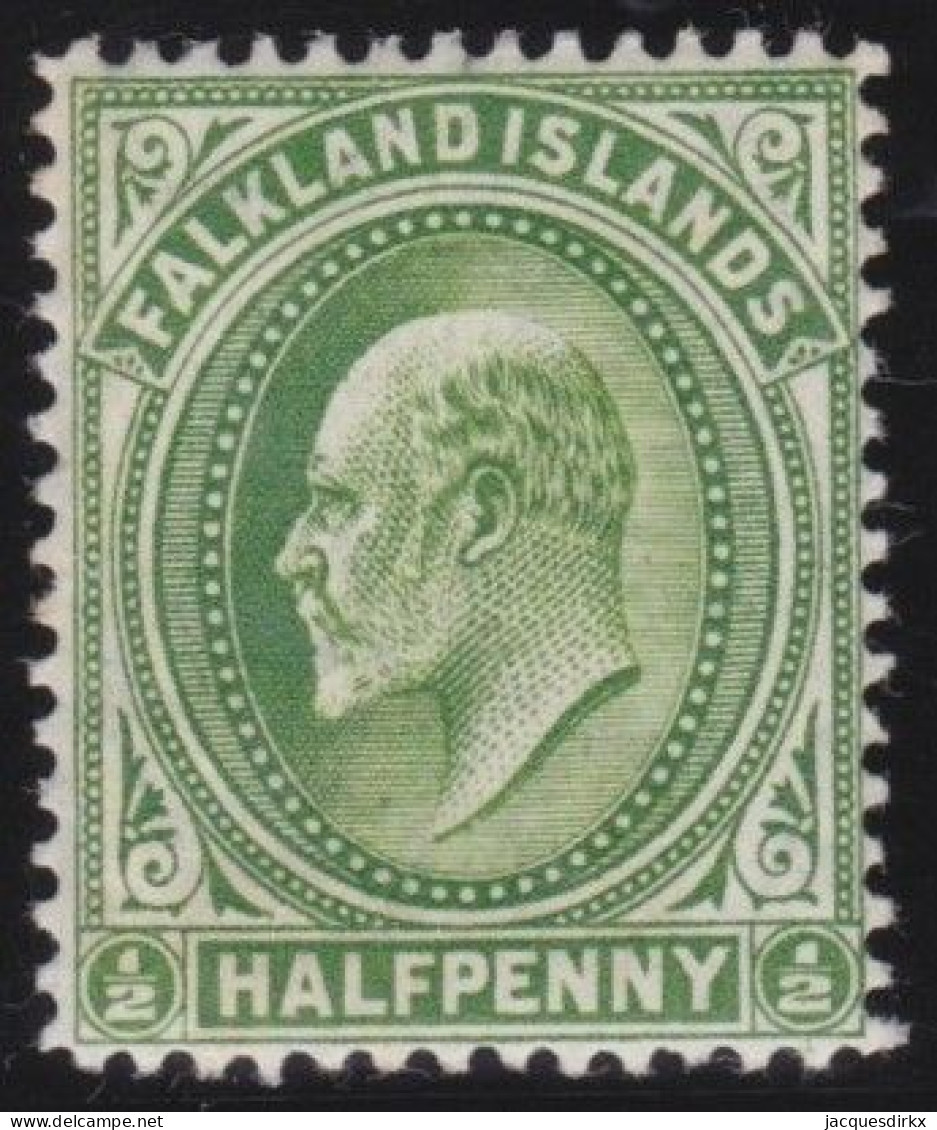 Falkland  Islands    .   SG    .   43        .   *      .     Mint Hinged - Other & Unclassified