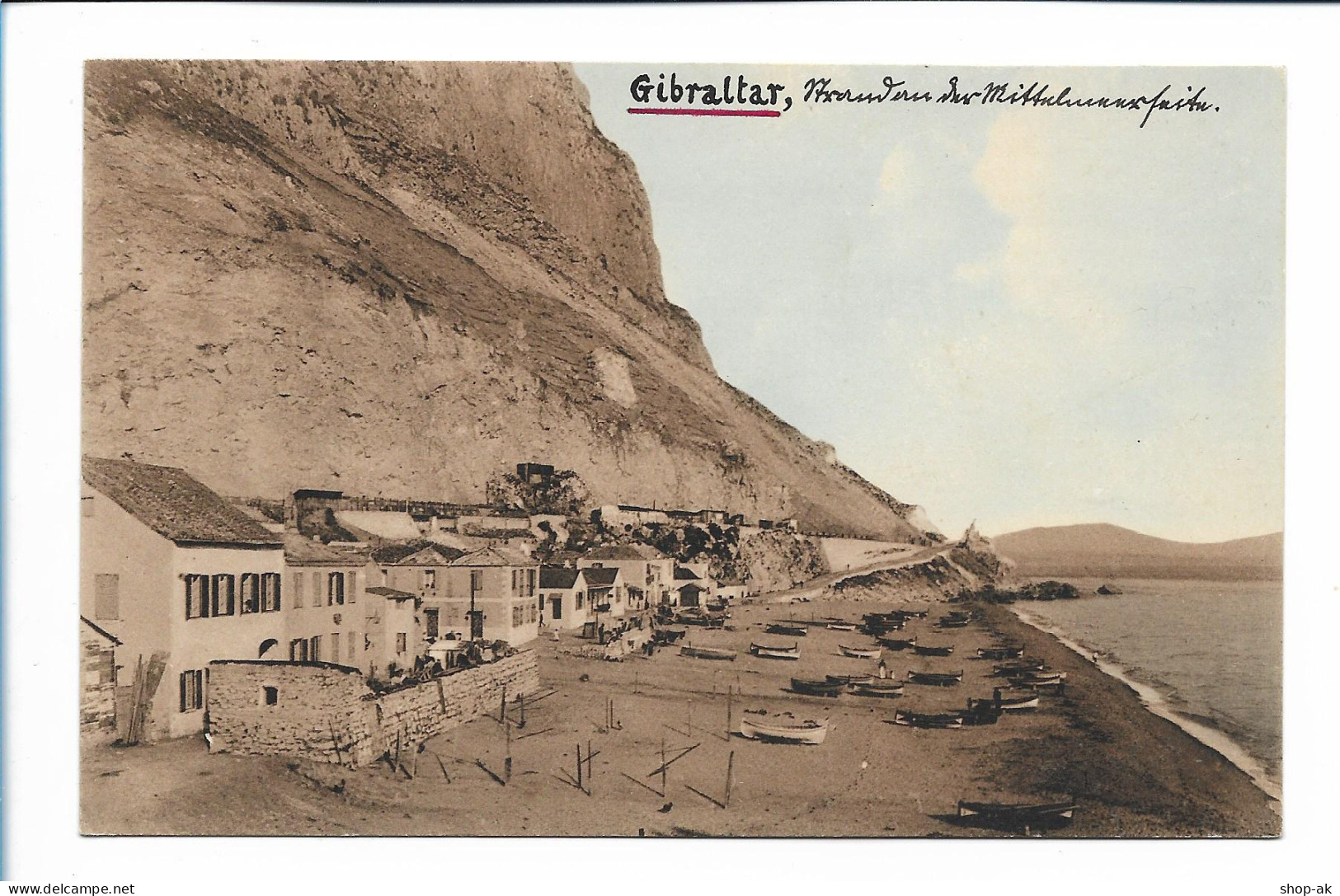 Y15579/ Gibraltar  Norddeutscher Lloyd AK  Ca.1910 - Gibraltar