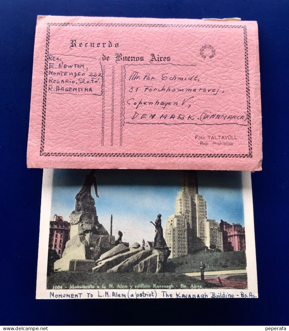 Argentina, Recuerdo De Buenos Aires, 10 Postales - Carnets