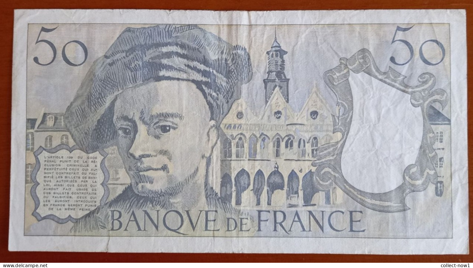#1  France - 50 Francs - 1988 - 50 F 1976-1992 ''Quentin De La Tour''