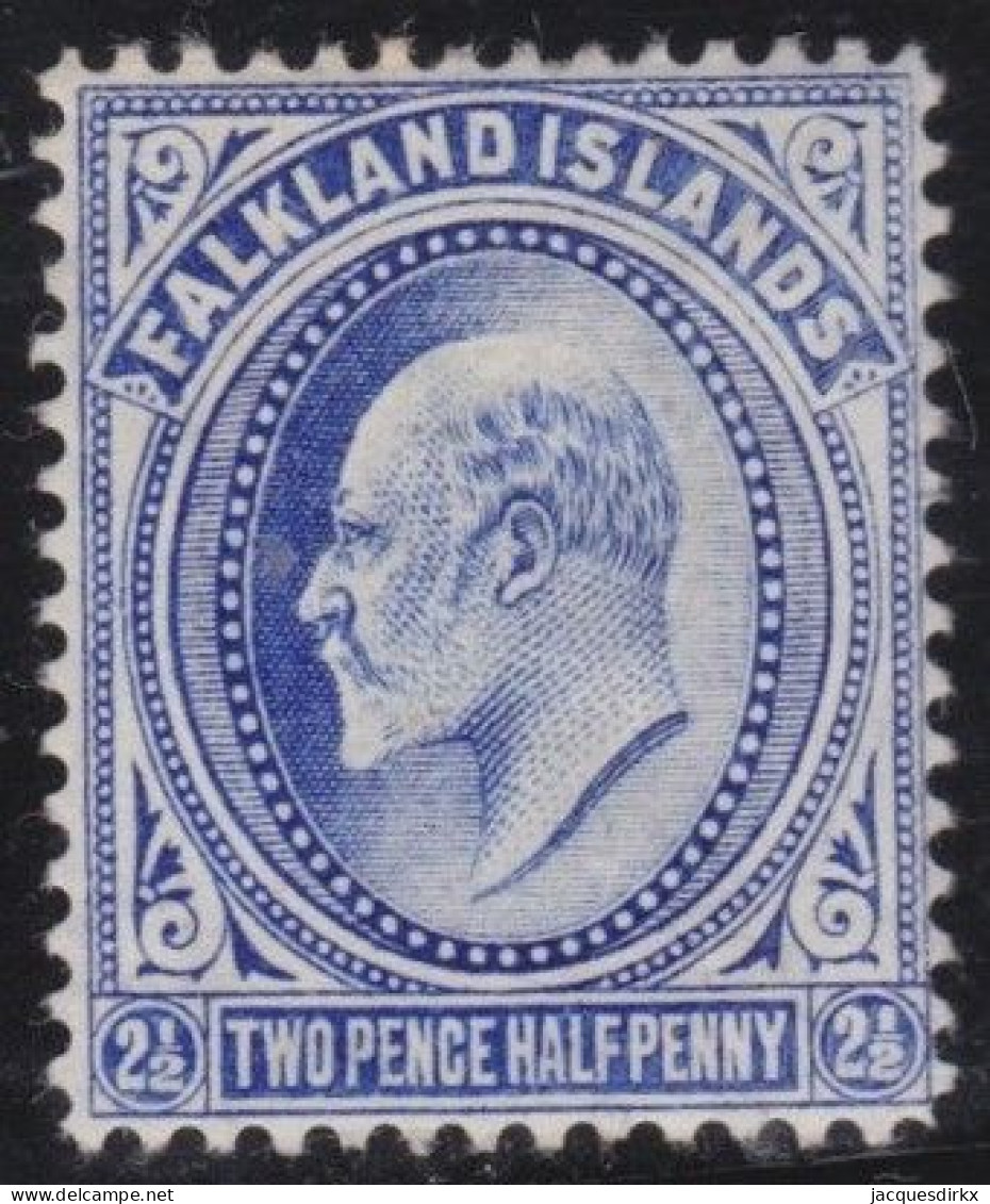 Falkland  Islands    .   SG    .   46       .   *      .     Mint Hinged - Other & Unclassified