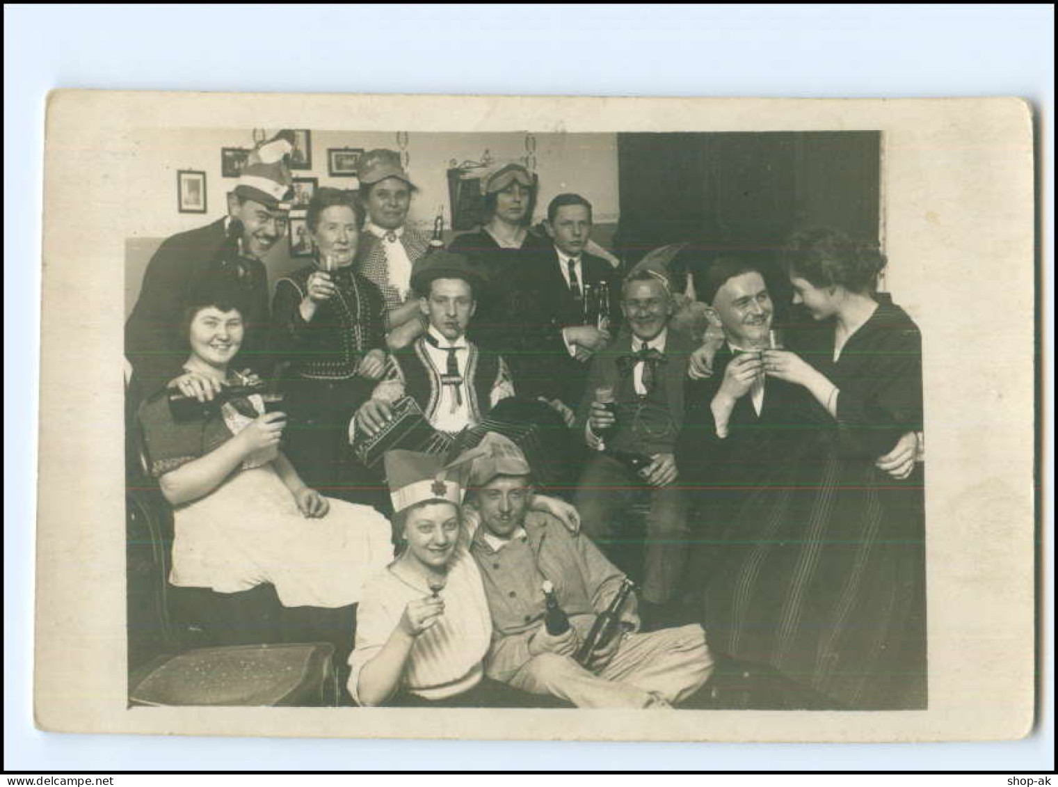 Y15126/ Karneval Fasching Foto AK Ca.1925  - Carnevale