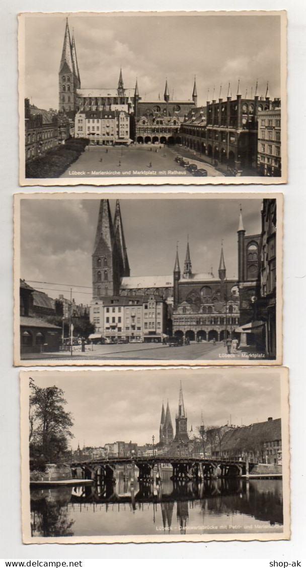 Y15064/ 6 X Alte AK LÜBECK  Ca.1935 - Lübeck-Travemuende