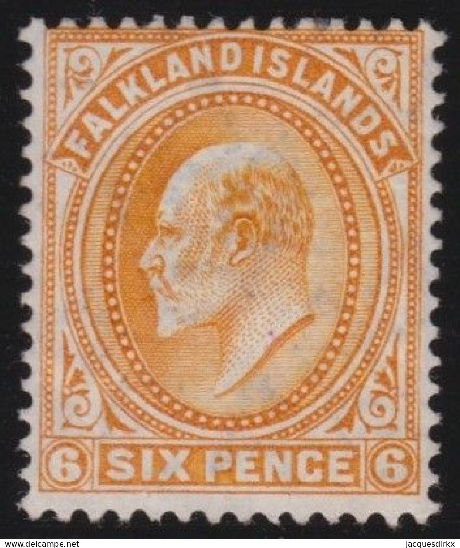 Falkland  Islands    .   SG    .   47  (2 Scans)         .   *      .     Mint Hinged - Other & Unclassified