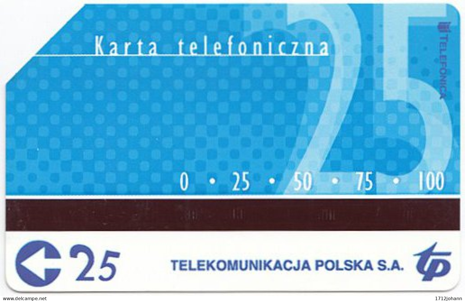 POLAND D-607 Magnetic Telekom - Used - Poland