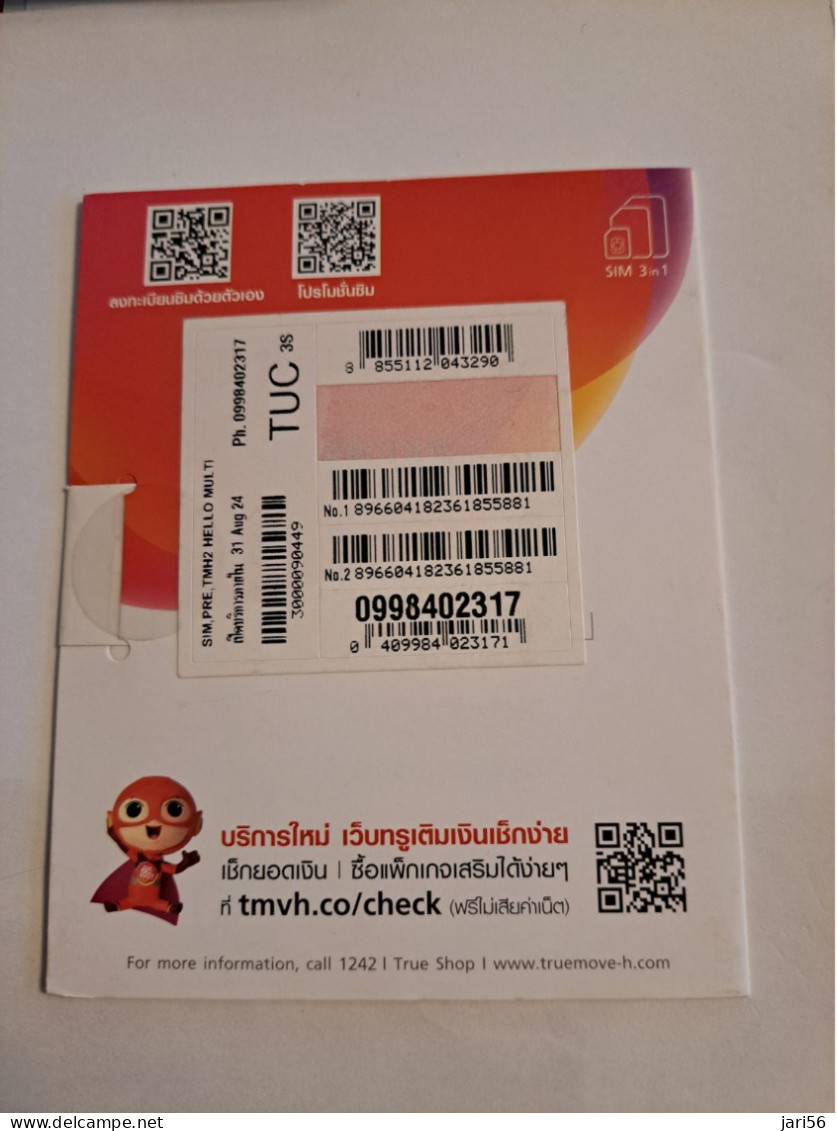 THAILAND  GSM SIM CARD / THE ONE SIM/ 5G/MINT IN ORIGINAL PACKING/ MINT /NEW          **16388** - Thaïland