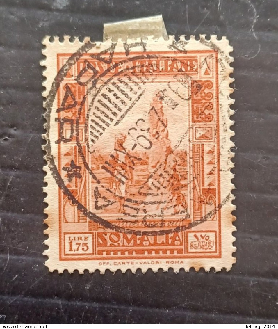 REGNO D ITALIA COLONIE SOMALIA 1932 SERIE PITTORICA CAT SASS. N. 178 ---- GIULY - Somalie